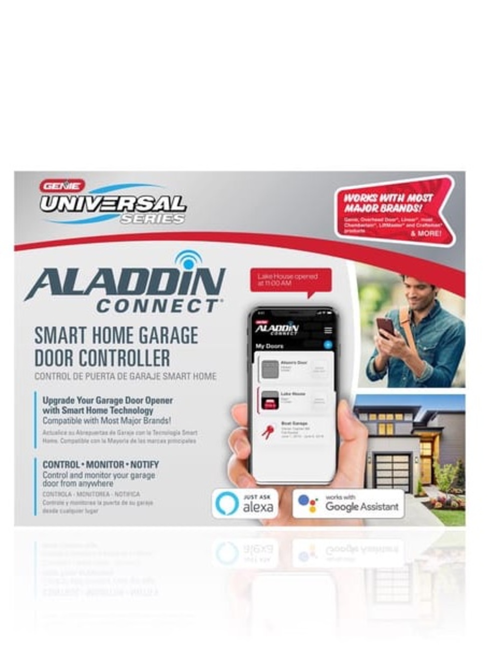 NIB Genie Aladdin Connect Smart Home Garage Door Controller